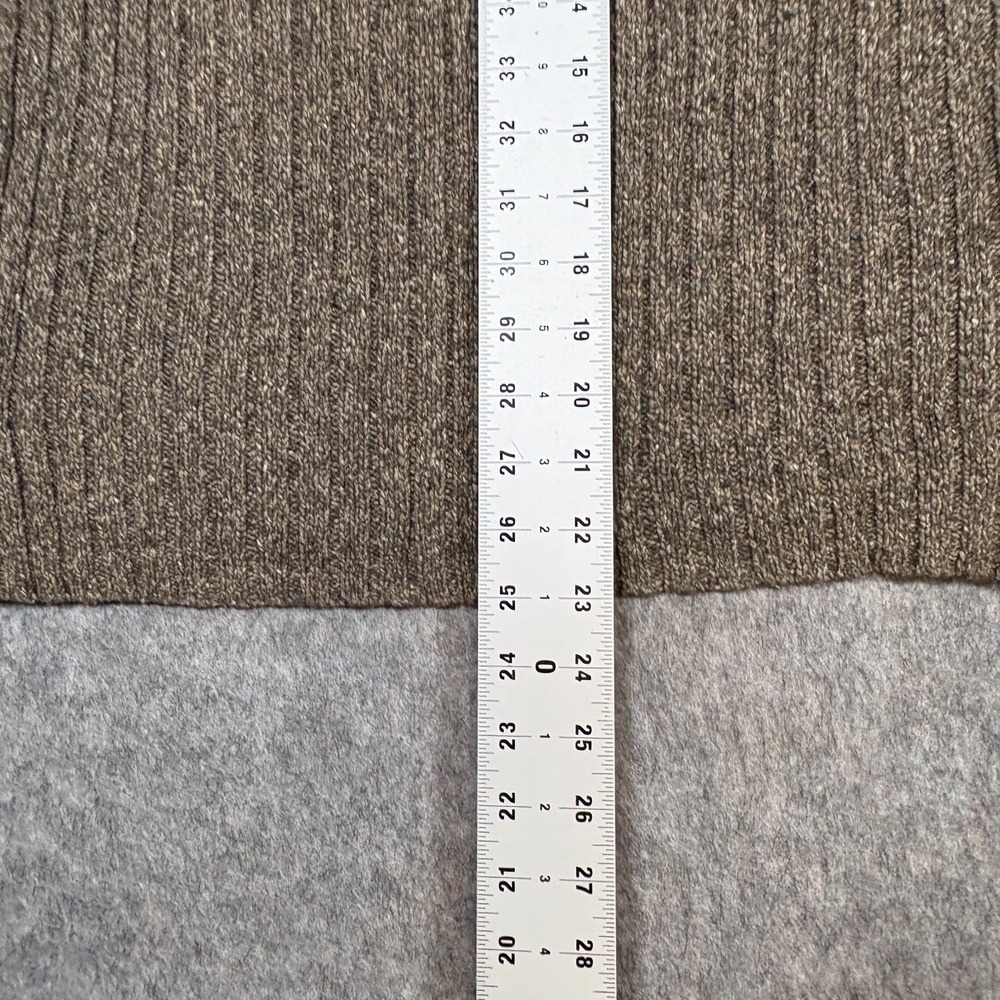 Banana Republic Sweater Women's Size Large Ribbed Cable-Knit Crew Neck Classic - Picture 5 of 7